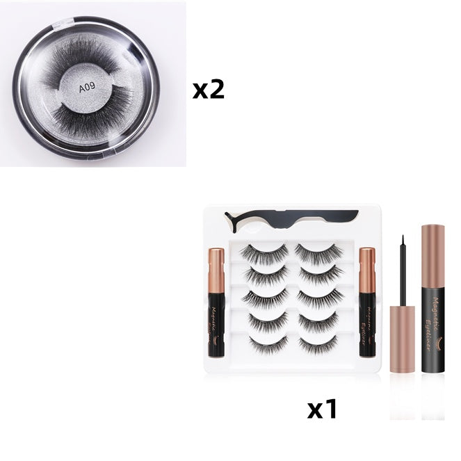 No Glue Waterproof Magnetic Lashes Eyeliner Magnetic Kit No Glue Waterproof Magnetic Lashes Eyeliner Magnetic Kit